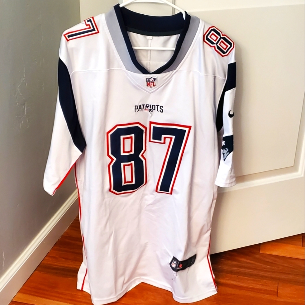 New England Patriots Rob Gronkowski Jersey Men's L